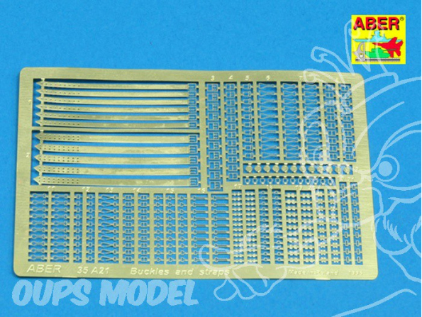 Aber 35A021 Boucles et sangles 1/35