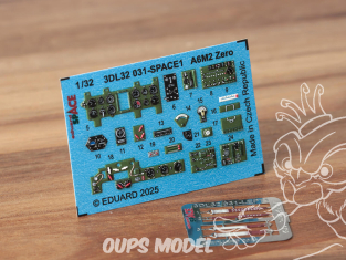 Eduard Space décalques 3D 3DL32031 A6M2 Zero Tamiya 1/32