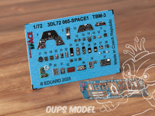 Eduard Space décalques 3D 3DL72065 TBM-3 Avenger Hobby Boss 1/72