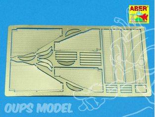 Aber 35A017 Ailes pour Elefant Ferdinad VK.4501 1/35