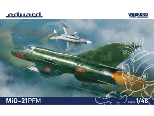 EDUARD maquette avion 84202 MiG-21PFM WeekEnd Edition 1/48