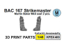 KP Model kit amelioration Kpex409 Siège BAC 167 Strikemaster pour KP 1/48