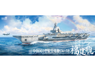 Magic Factory 1009 Maquette Porte Avion PLAN Type 003 CV-18 Fujian 1/700