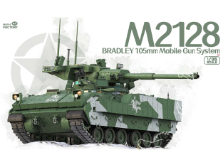 Magic Factory Maquette militaire 2013 M2128 Bradley 105mm Mobile Gun System 1/35