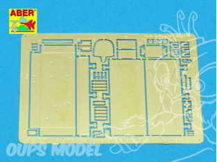Aber 35A118 Caisse d&39outil pour Brummbar, Elefant ou Ferdinand 1/35