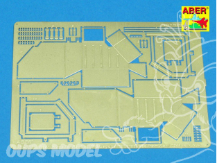 Aber 35A117 Caisse arrière pour Panther G et Jagpanter avril 44 en M.N.H.1/35