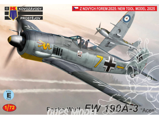 KP Model kit avion KPM0491 Focke Wulf Fw 190A-3 AS 1/72