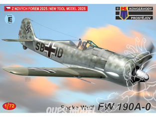 KP Model kit avion KPM0489 Focke Wulf Fw 190A-0 1/72