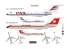 KP Model kit avion KPM14410 Tupolev Tu-134A ČSA au couleurs Aviogenex 1/144