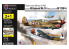 KP Model kit avion KPM7207 Duel pour l&#039;Afrique 1942 Kittyhawk Mk.1A Et bf109F-4 1/72