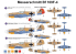KP Model kit avion KPM7207 Duel pour l&#039;Afrique 1942 Kittyhawk Mk.1A Et bf109F-4 1/72