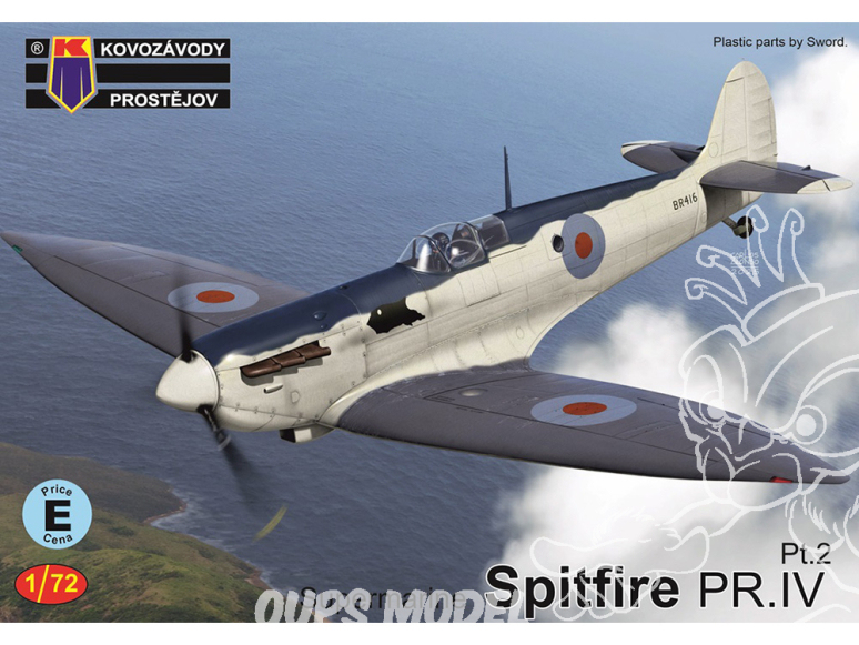 KP Model kit avion KPM0501 Supermarine Spitfire PR.IV Pt.2 1/72