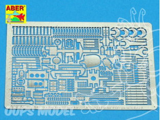 Aber 35A099 Paquetage standard Outils a main allemand apres 1943 1/35