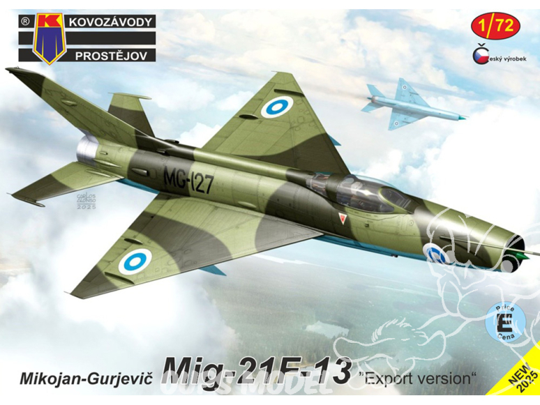 KP Model kit avion KPM0504 MiG-21F-13 Export version 1/72