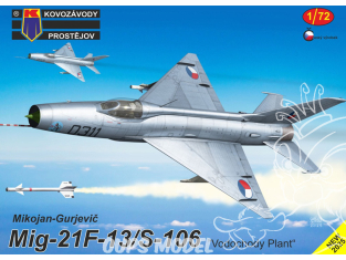 KP Model kit avion KPM0502 MiG-21F-13 S-106 Vodochody Plant 1/72