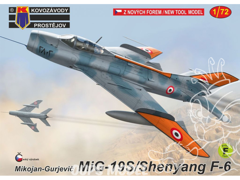 KP Model kit avion KPM0497 MiG-19S ou Shenyang F-6 1/72
