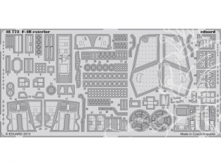 EDUARD photodecoupe avion 48773 Exterieur F-4B 1/48