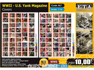 ETA diorama 467 Magazine américain Yankee – couverture 1/16