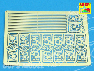 Aber 35A070 Accessoires pour set de jericans Allemand tamiya 1/35