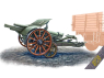 Ace Maquettes Militaire 72595 Canon da105/28 avec chariot de remorque 1/72