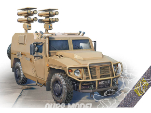 Ace Maquettes Militaire 72180 Complexe ATGM Kornet-D sur châssis Tiger-M 1/72