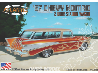 Atlantis maquette voiture H1260 1957 Chevy Nomad 1/24