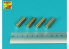 Aber MW09 POIDS POUR MODÈLES EN PLASTIQUE 25 x 9 mm x 4 piéces.