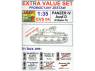 Aber EVS04 Extra value set Panzer IV Ausf.D PzKpfw IV pour kit Tamiya 1/35