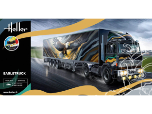 Maquette de marque HELLER, Truck LB-141