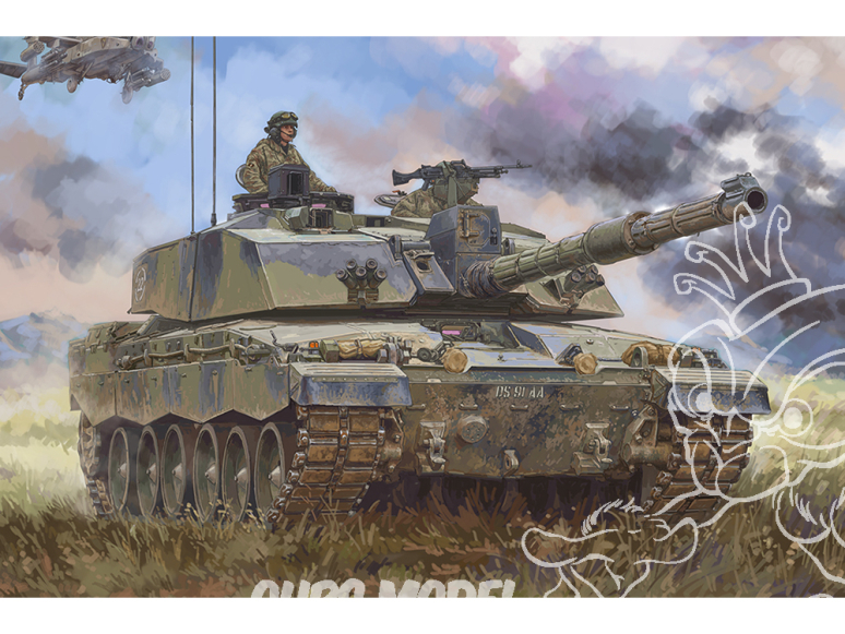 Hobby Boss maquette militaire 84852 British Challenger II MBT 1/48