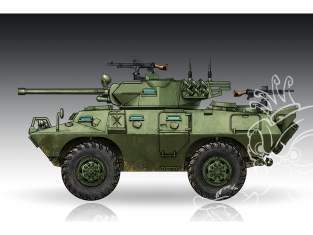 Trumpeter maquette militaire 07442 LAV-150 APC 90mm Mecar Gun 1/72