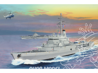 TRUMPETER maquette bateau 05636 Croiseur hélicoptère Jeanne d'Arc de la Marine française 1964 1/350