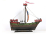 Zvezda maquette bateau 9038 Navire Anglais &quot;THOMAS&quot; 1/72