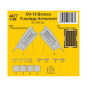 CMK 4477 Armement du fuselage du OV-10 Bronco kit ICM 1/48
