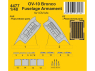 CMK 4477 Armement du fuselage du OV-10 Bronco kit ICM 1/48