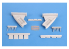 CMK 4477 Armement du fuselage du OV-10 Bronco kit ICM 1/48