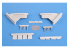 CMK 4477 Armement du fuselage du OV-10 Bronco kit ICM 1/48