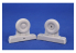 CMK 4494 Jeu de roues de correction Fairey Battle pour kit Trumpeter 1/48