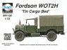 Planet model Maquettes mv138 Fordson WOT2H (15CWT) Caisse de chargement en tôle full resine kit 1/72