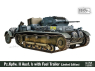 IBG maquette militaire 72166 Pz.Kpfw II Ausf.B avec remorque à carburant 1/72