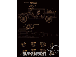 T-Model TK72002 M153 CROWS II 1/72