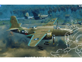HK Models maquette avion 01E042B Douglas A-20G Havoc RAAF Standard Edition 1/32