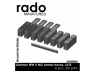 Rado miniatures accessoire RDM35S36 Caisses de munitions Allemandes MG WWII Late x8 1/35