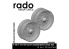 Rado miniatures accessoire RDM35S34 Roues brûlées T-34 / T-34/85 1942 - 1945 1/35