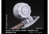Rado miniatures accessoire RDM35S33 Sd.Kfz.234 Mini Art adaptateurs pour roues Rado Miniatures 1/35