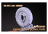 Rado miniatures accessoire RDM35S30 Roues Sd.Kfz. 234 Gelaende (tout terrain) FULDA set 2 1/35