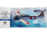 Hasegawa maquette avion 00451 Mitsubishi A6M2b Zero Fighter (ZEKE) Type 21 Chasseur embarqué Marine Japonaise 1/72