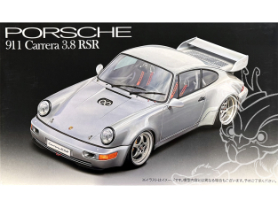 Fujimi maquette voiture 127057 Porsche 911 Carrera 3.8 RSR 1/24