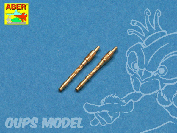 Aber A48021 set de deux futs de canons 13mm pour MG131 présent sur avions allemand 1/48