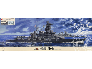 Fujimi maquette bateau 600796 Haruna 1944 Navire de guerre de la marine Impériale Japonaise Full Hull 1/350